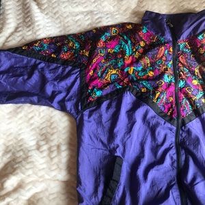 90s style windbreaker